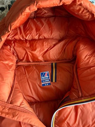 Giubbotto K-Way Arancione