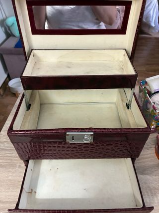 Maletín Vintage Maquillaje