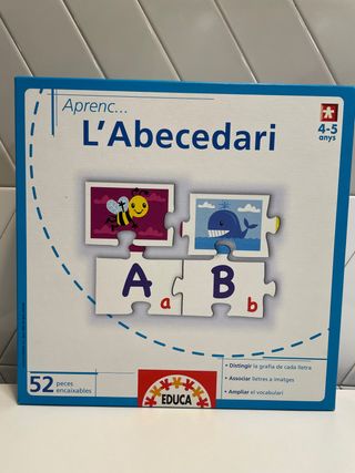 Puzzle L'Abecedari Educa 4-5 años Valencià català