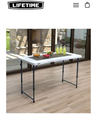 Mesa Plegable Lifetime Ajustable