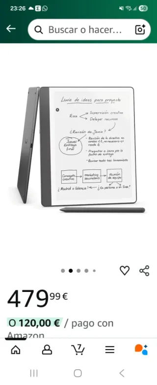 Kindle Scribe 64 GB con Lápiz Premium