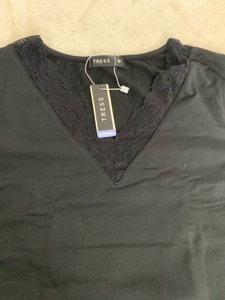 Camiseta Térmica Tress Negra Tallas variadas