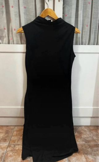 Vestido largo negro Shein