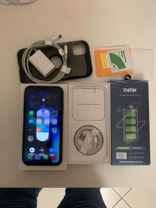 iPhone 11 128GB Nero Batteria Nuova