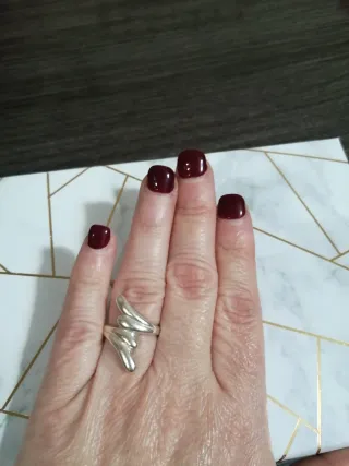 Anillo de Plata Diseño Moderno