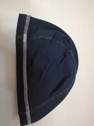 Cuffia nuoto bambina blu