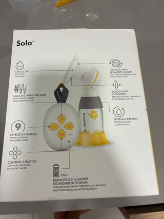 Sacaleches Eléctrico Medela Solo
