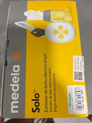 Sacaleches Eléctrico Medela Solo