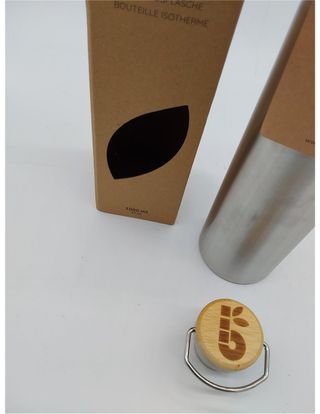 Botella De Agua 1l | Botella Agua Acero Inoxidable