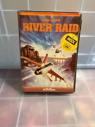 River Raid Activision MSX