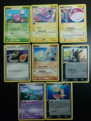 Lotto pokèmon vintage specie delta power keepers