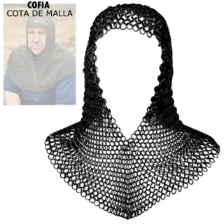 Cofia Verdugo Almófar Cota de Malla