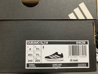 Adidas Duramo SL 2 Zapatillas Negras Blancas