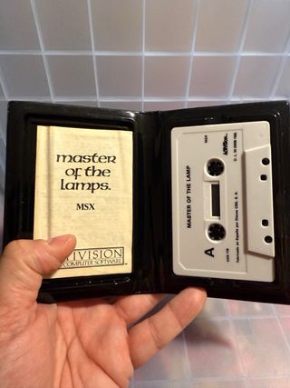 Master of the Lamps MSX Activision