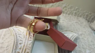 2 Pares Aros Chapado Oro 18k