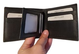 Cartera de piel horizontal KTIF-01