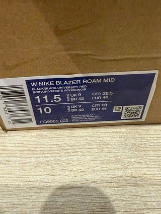 Nike Blazer Roam Mid Zapatillas Negras