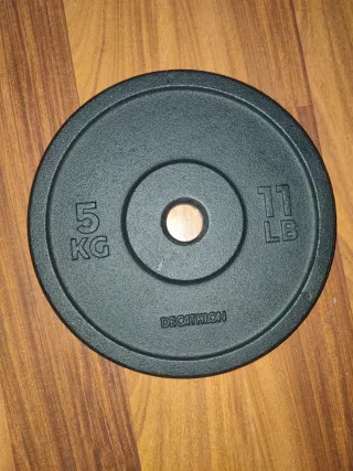 4 Dischi da 5 kg Decathlon