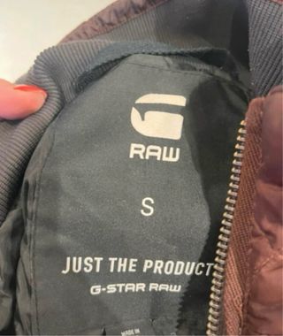Giacca trapuntata G-Star RAW marrone taglia S