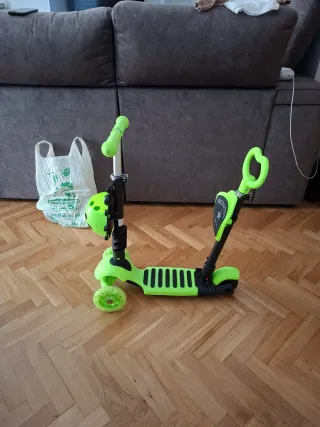 Patinete 3 ruedas 2-8 años