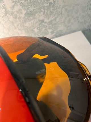 Casco Esquí Infantil H450 53-56cm Naranja