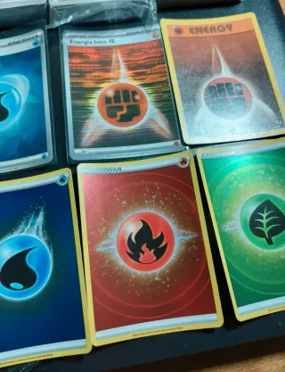 Lotto Energie Pokémon Holo, Vintage e Sealed
