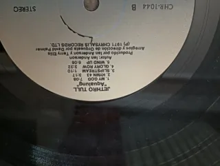 Vinilo Jethro Tull Aqualung 1971