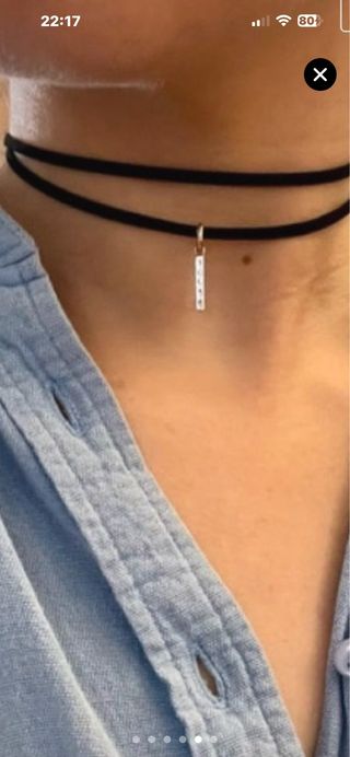 Collar Tous Lingote Plata