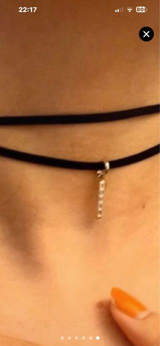 Collar Tous Lingote Plata