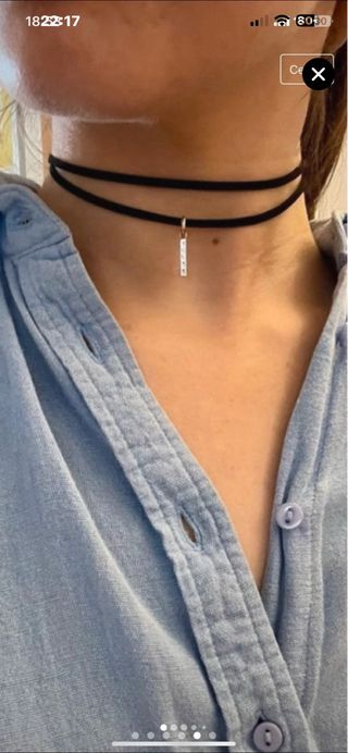 Collar Tous Lingote Plata