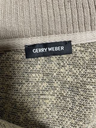 Chaleco de punto con pelo