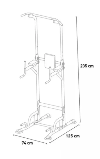 Stazione multifunzione per allenamento