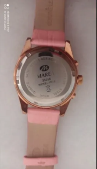 Reloj Marea Mujer Dorado y Rosa