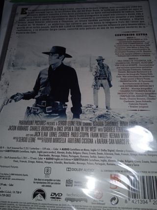 Hasta que llegó su hora 2 DVD nuevo