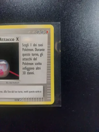 Trainer Attacco X 8/8 Pokemon Trading figure game