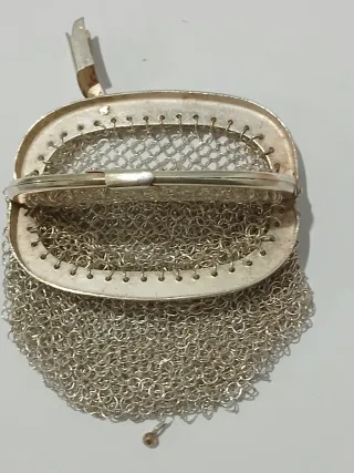 Porta Moedas Vintage Prata 925