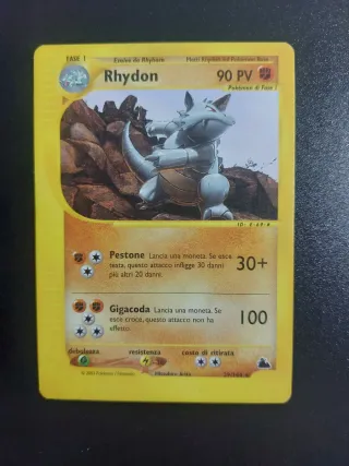 Rhydon Skyridge 29/144 Raro ITA