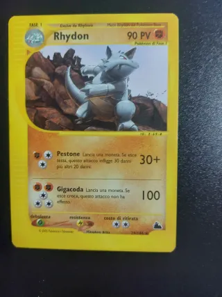 Rhydon Skyridge 29/144 Raro ITA