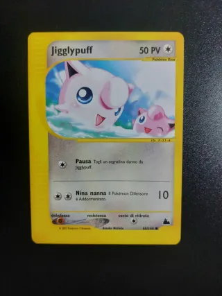 Jigglypuff 68/144 Skyridge ITA