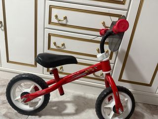 Bici de aprendizaje roja para niños