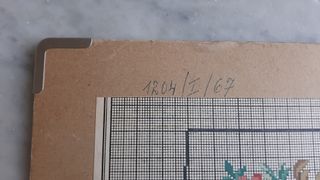 Schema per ricamo vintage, inizio '900