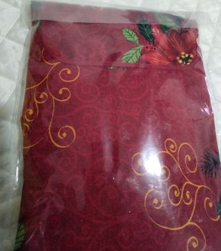 Conjunto Avental, Pega e Luva de Natal