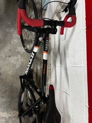 Bici carretera niño Triban 500 (sin pedales)