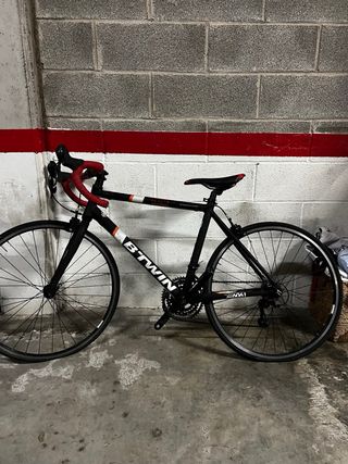 Bici carretera niño Triban 500 (sin pedales)