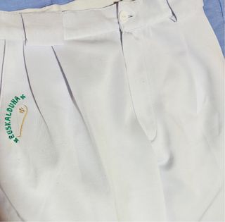 Pantalón Ceremonial Blanco Euskalduna
