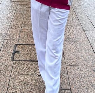 Pantalón Ceremonial Blanco Euskalduna