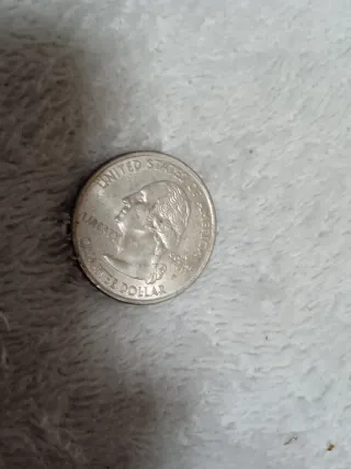 Moneda Cuarto Dólar USA 2000