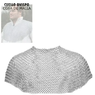 Gola Cota de Malla Cuello de Obispo