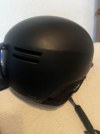 Casco de esquí Smith Negro