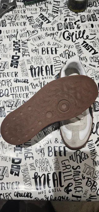 Zapatillas Puma Niños Beige/Blanco